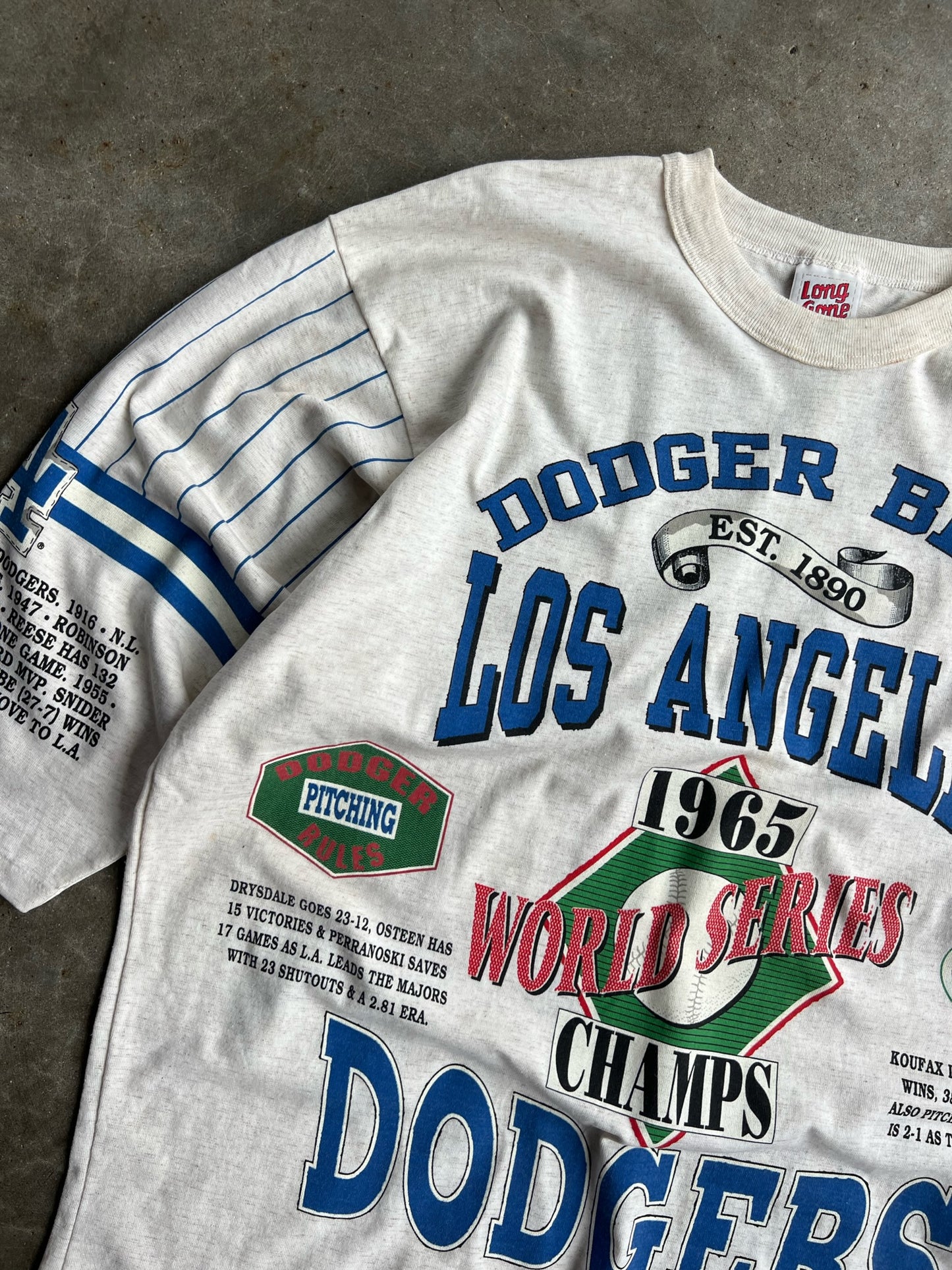 Vintage Los Angeles Dodgers Long Gone Shirt - XL