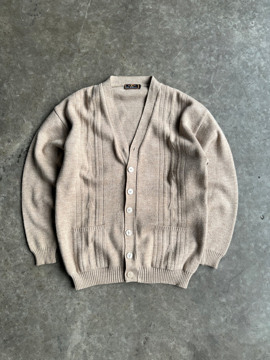 Vintage Ricardo Beige Cardigan - XL