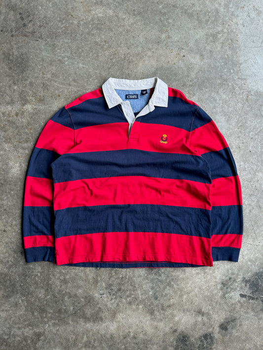 Striped Chaps Rugby Shirt - XXL