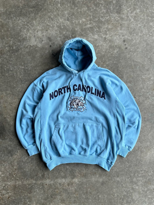 Vintage Baby Blue Carolina Tar Heels Hoodie - XL