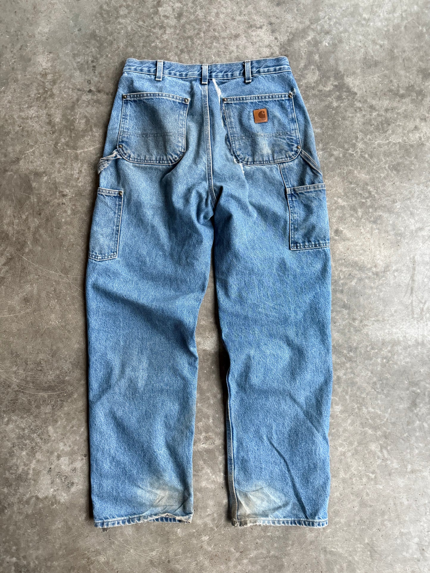 Vintage Distressed Double Knee Carhartt Carpenter Pants - 32