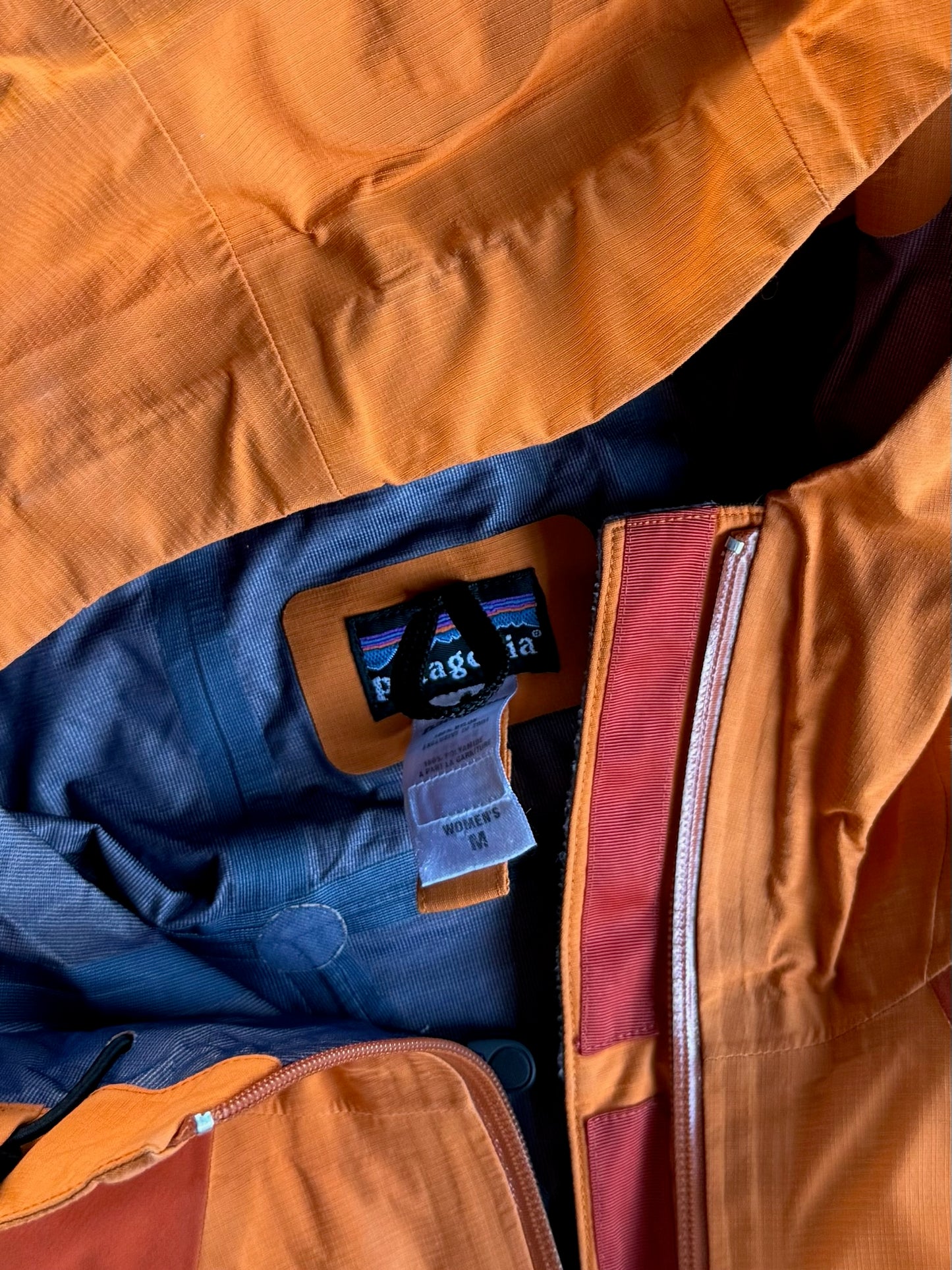 Vintage Two Tone Orange Patagonia Shell Jacket - M