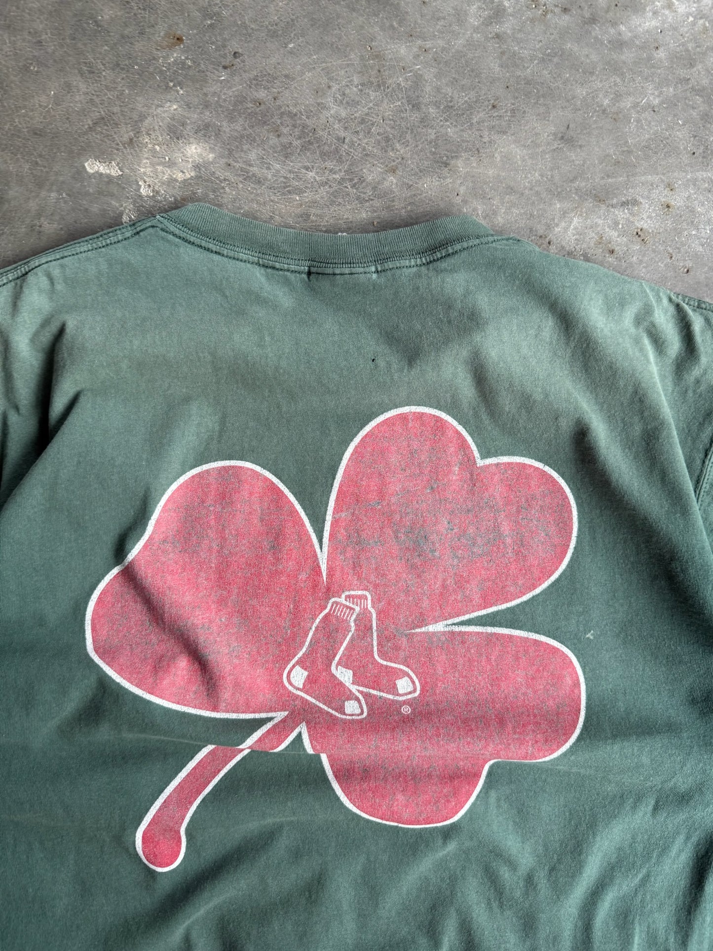 Vintage Boston Red Sox St. Patrick’s Day Shirt - XL