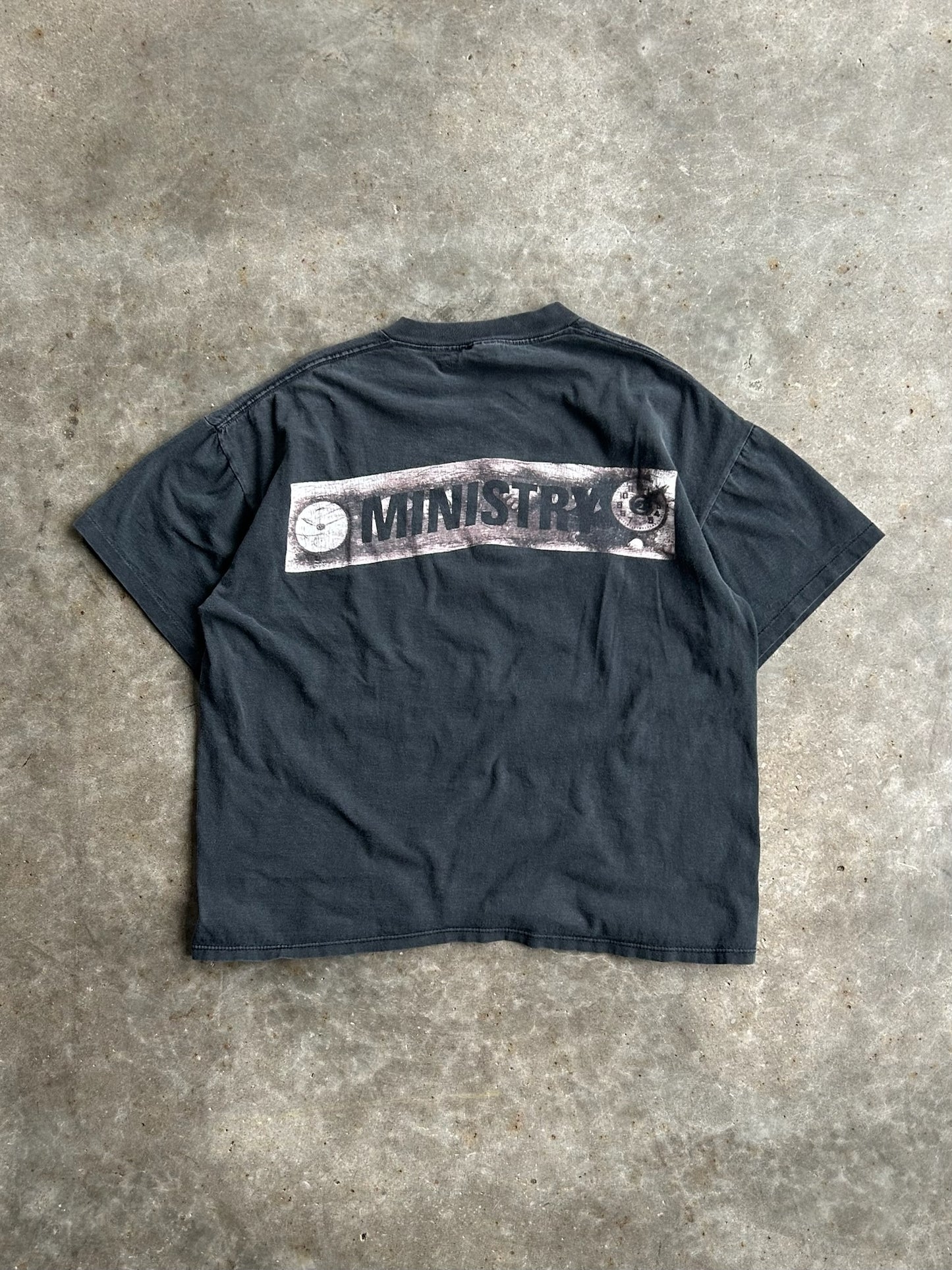 Vintage Black 1992 Ministry Tee - XL