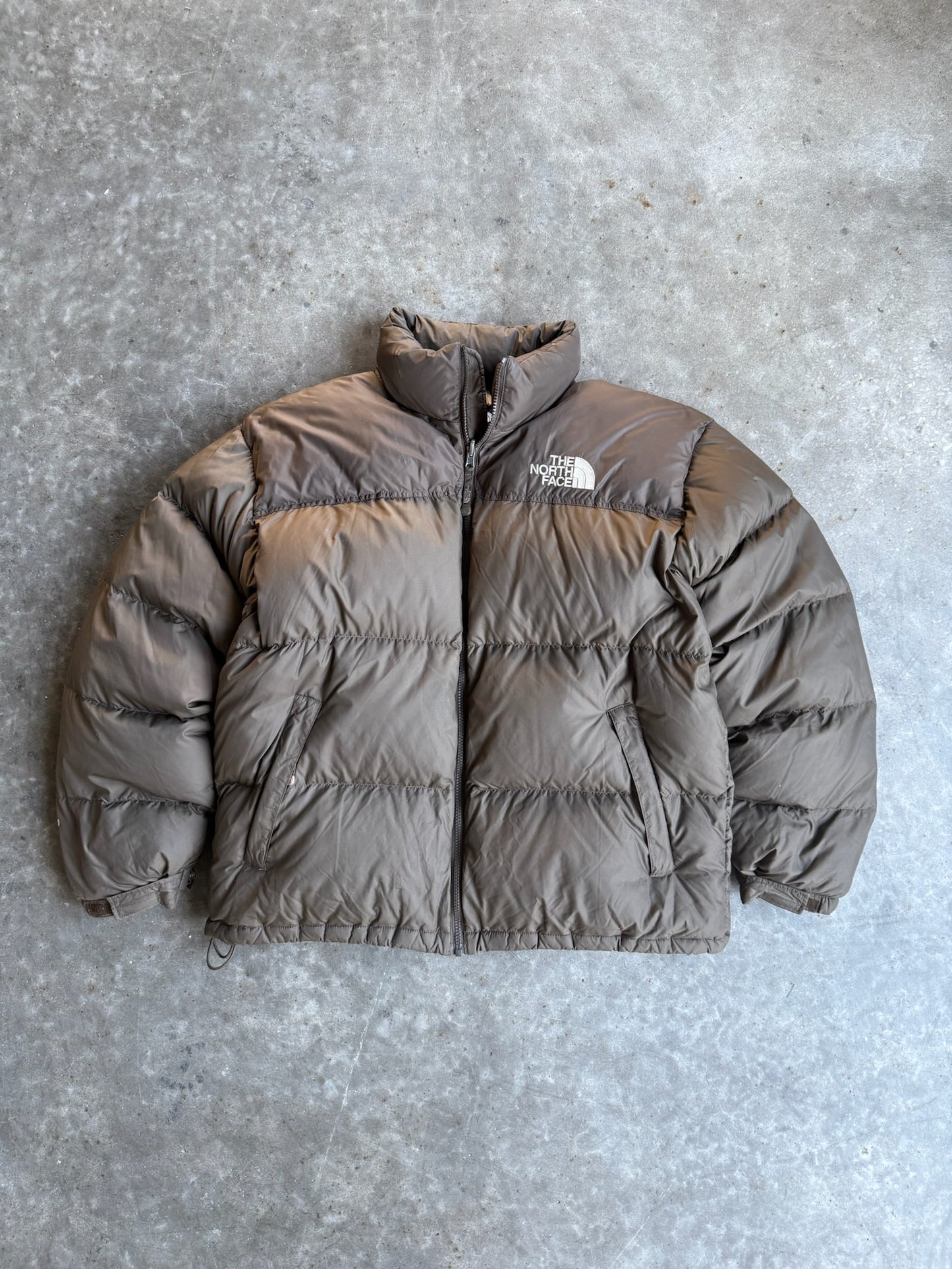 Vintage Brown North Face Puffer Jacket - XL