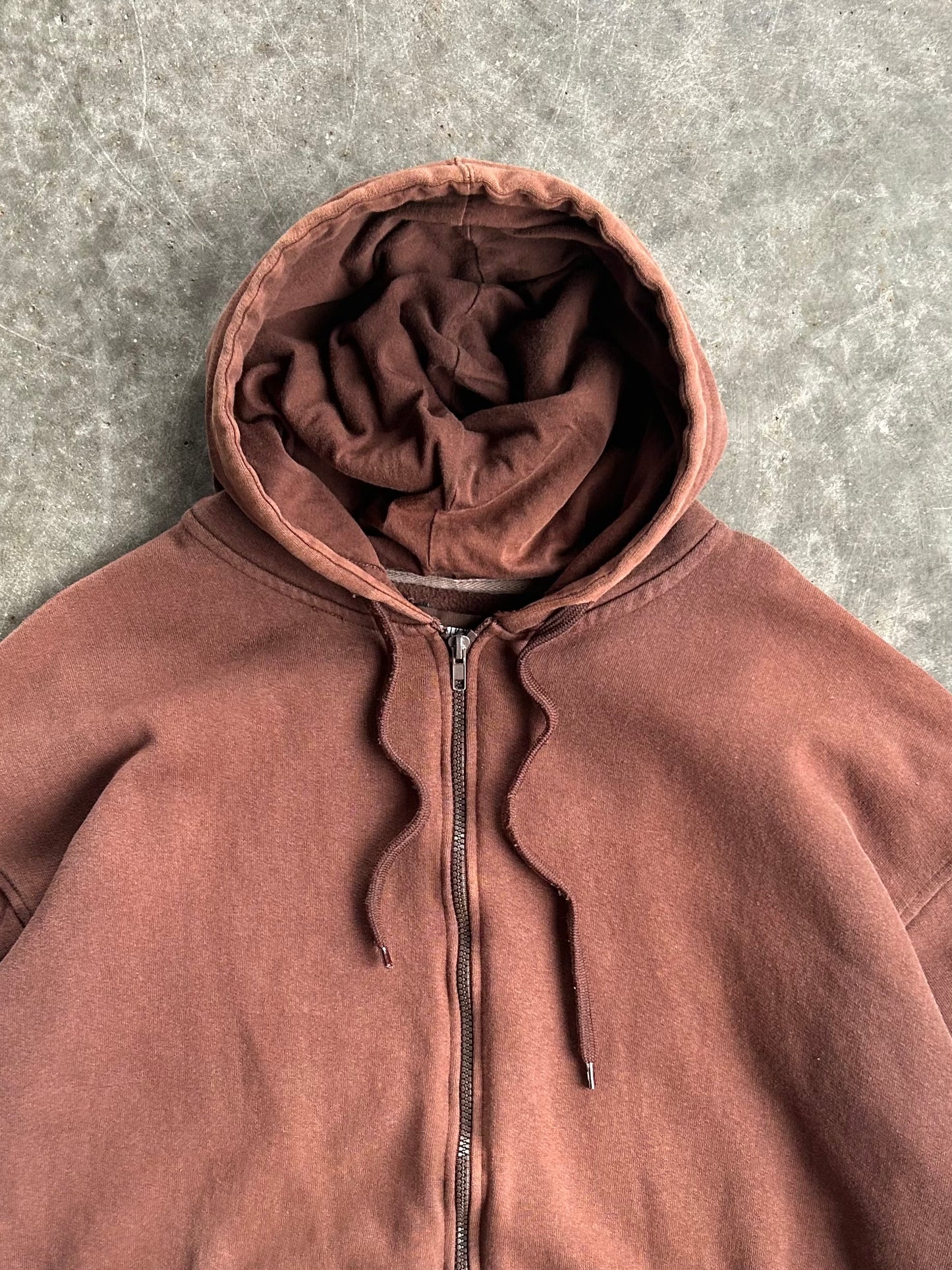 Brown Evolution Zip Up - XL