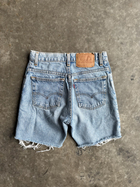 Vintage Levi’s 550 Red Tab Denim Shorts - 26
