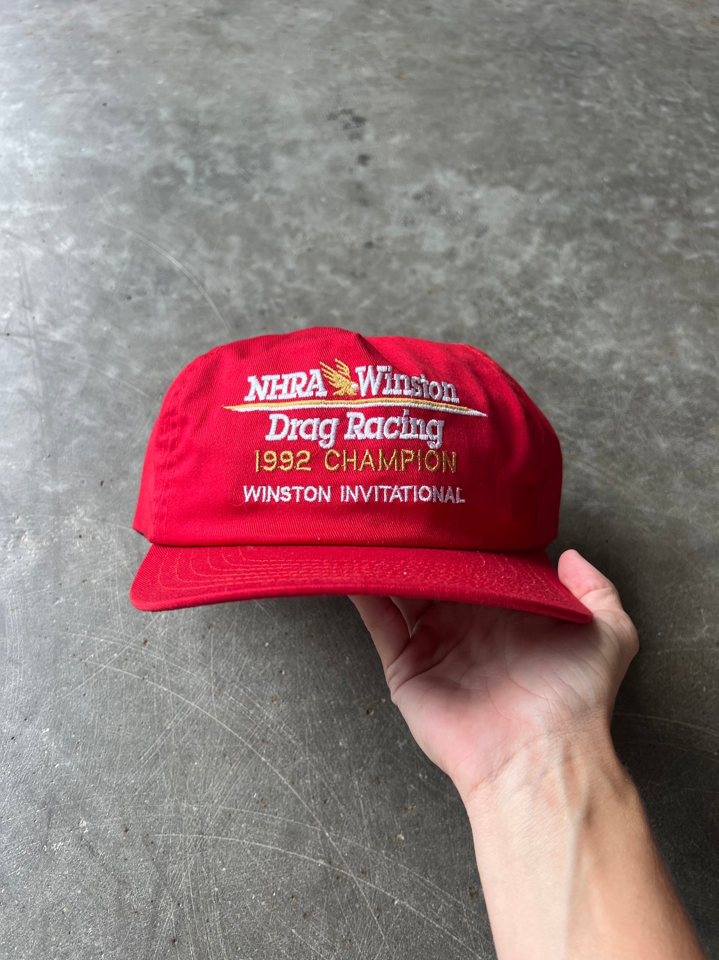 Vintage Winston Snapback Hat