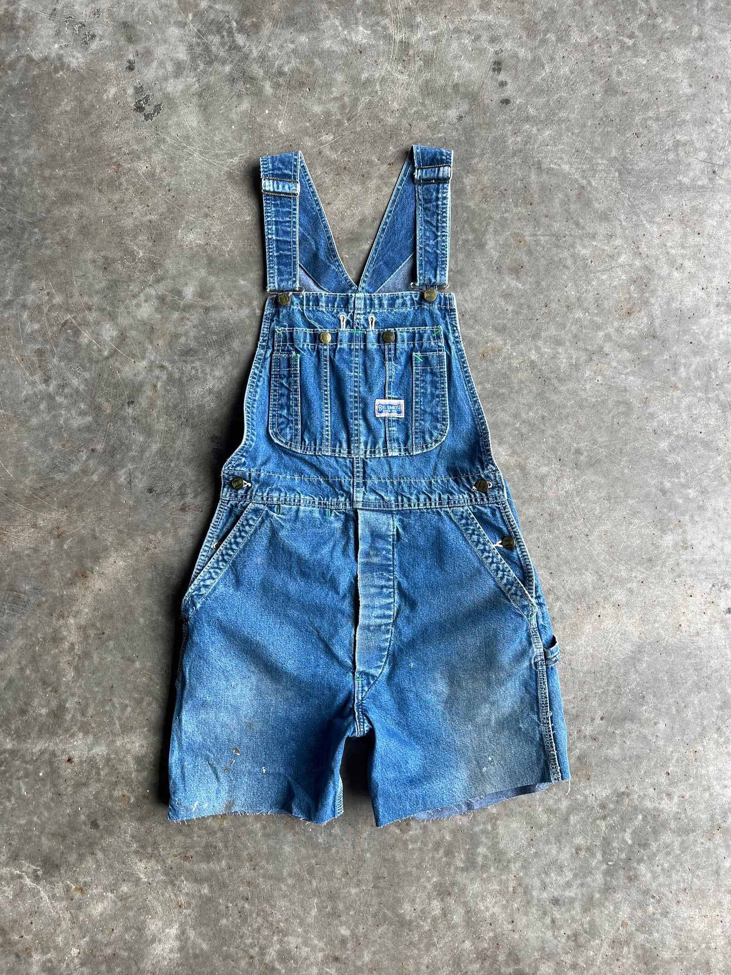 Vintage Big Smith Overall Shorts - M