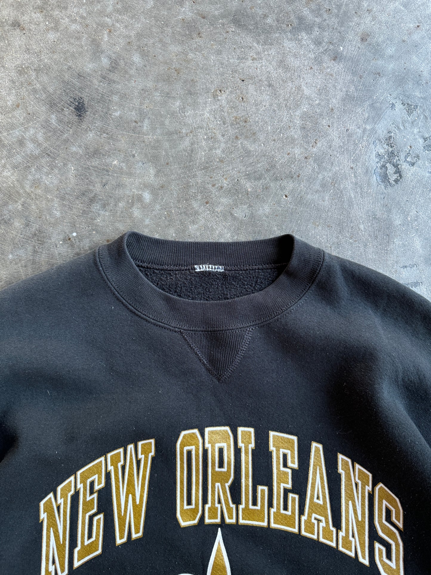 Vintage New Orleans Saints Crew - L