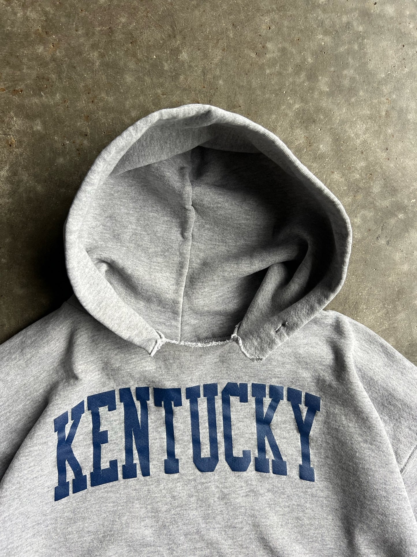 Vintage Grey Kentucky Russell Hoodie - L