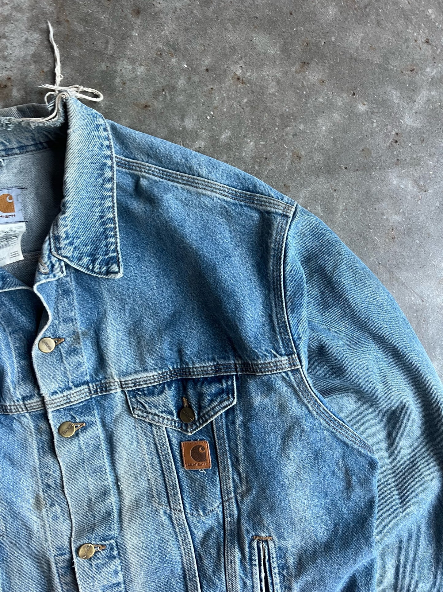 Vintage Denim Carhartt Jacket - XXL