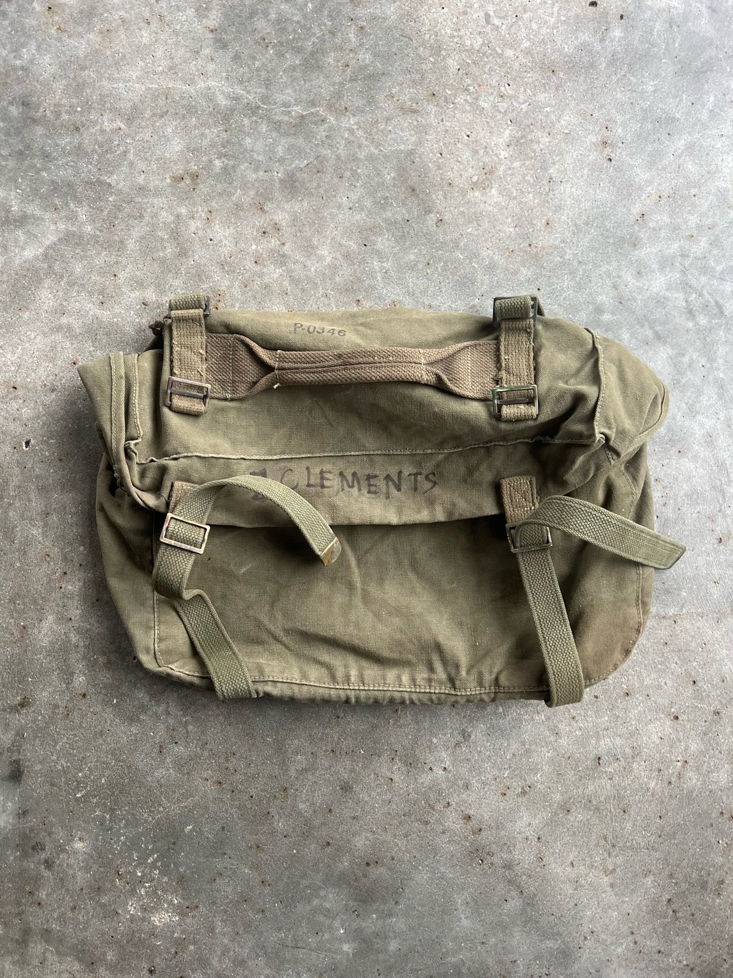 Vintage Army Bag