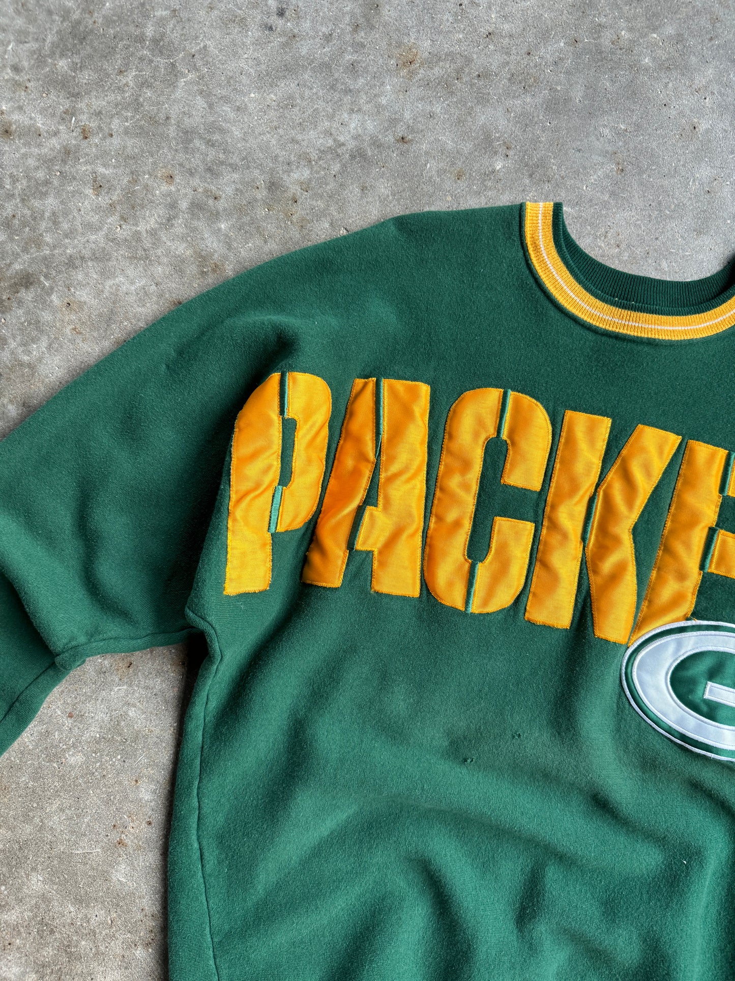 Vintage Green Bay Packers Crew - L