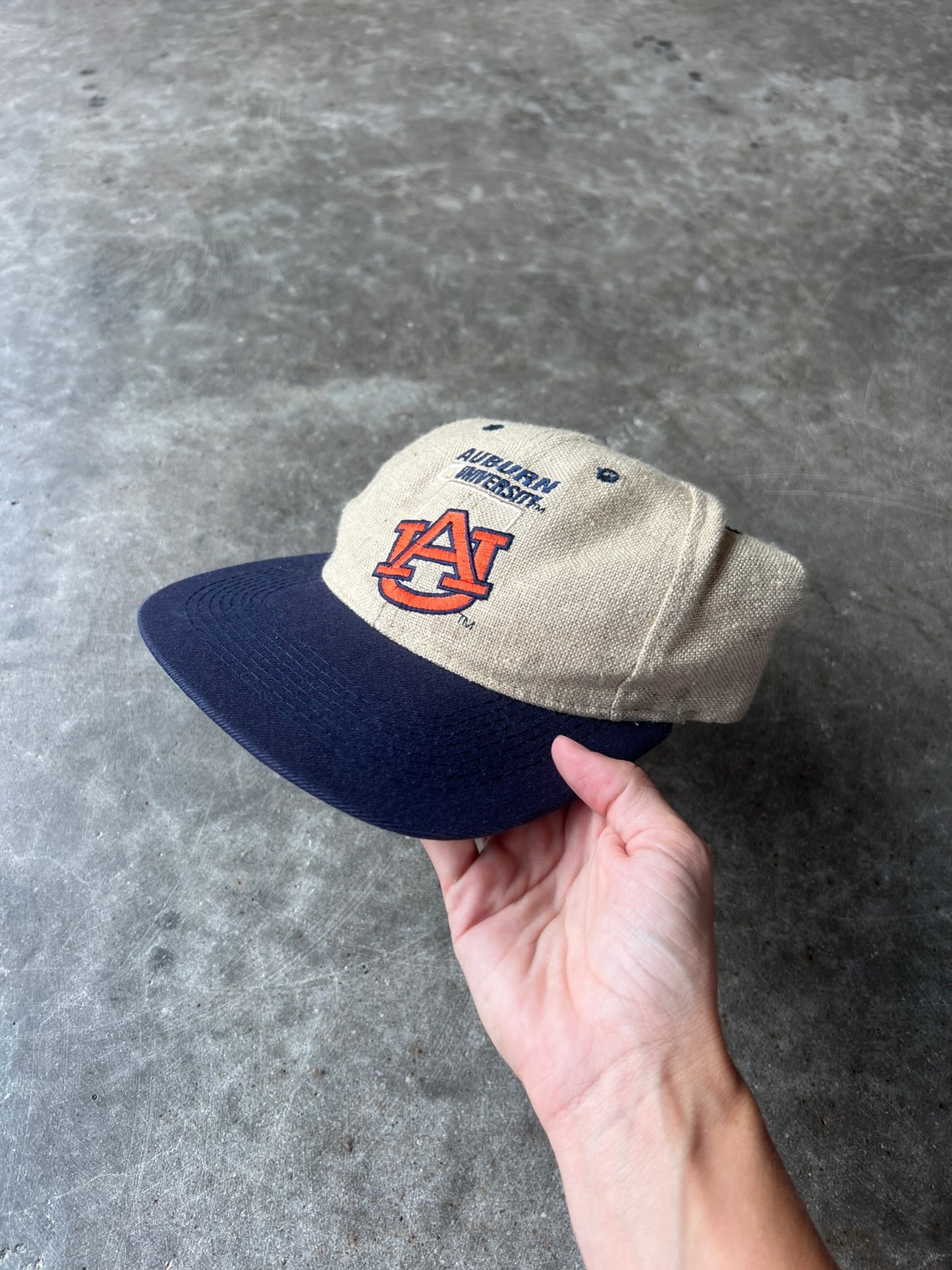 Vintage Auburn University Snapback Hat