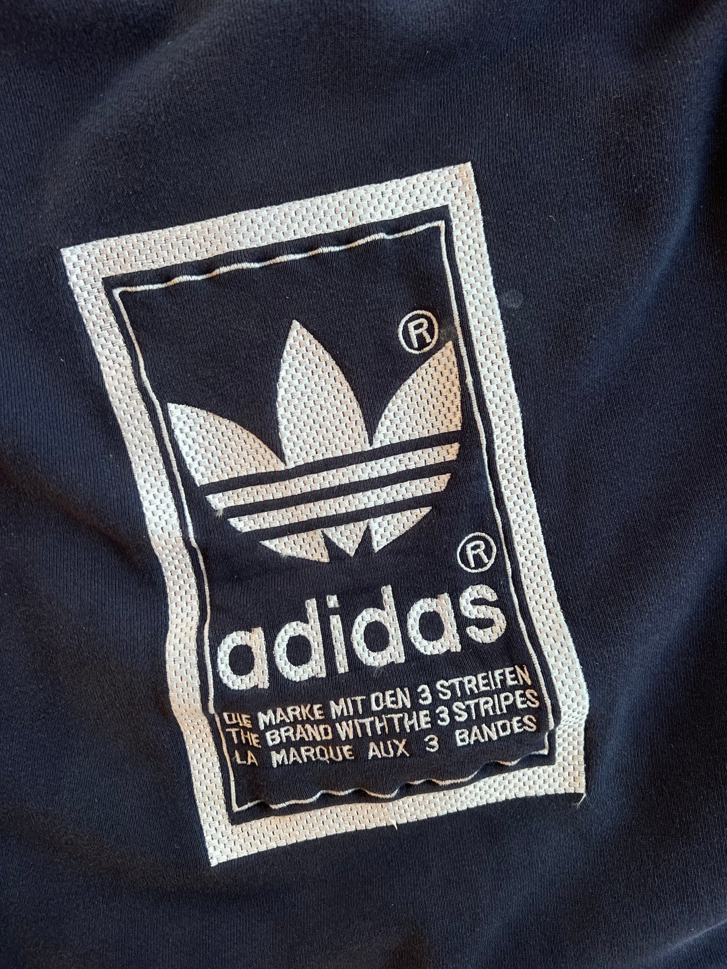 Vintage Navy Adidas Crew - XL