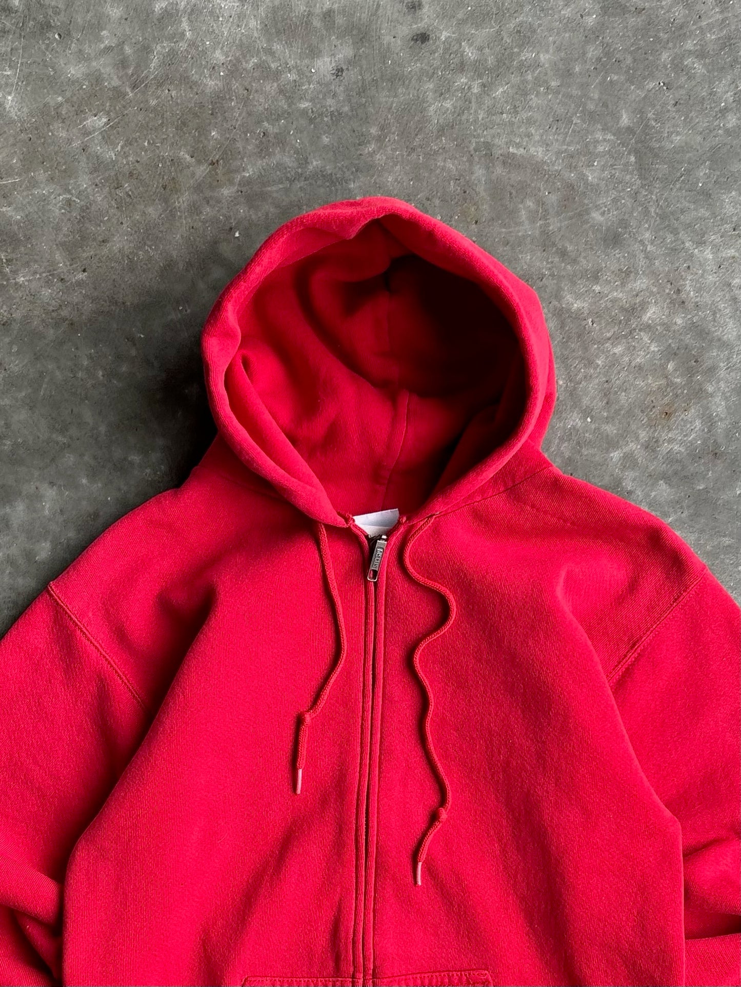 Vintage Red Discus Athletic Zip Up - S