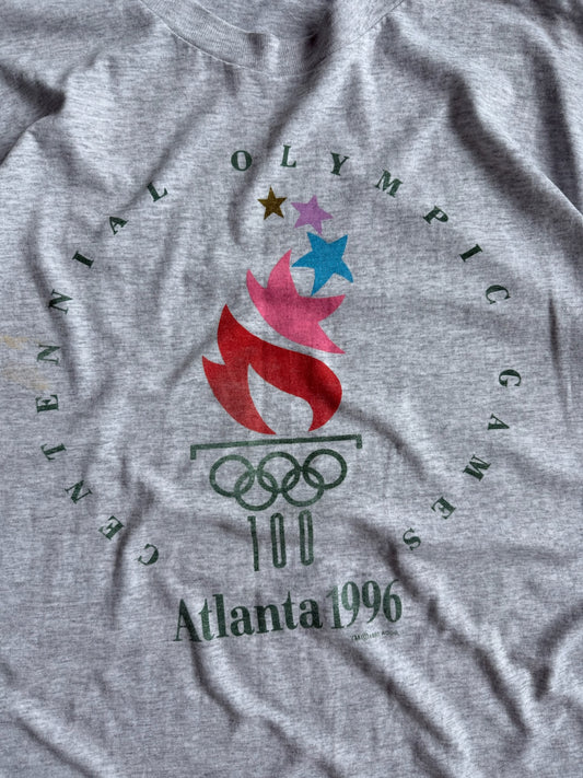 Vintage Gray Atlanta 1996 Olympics - XL
