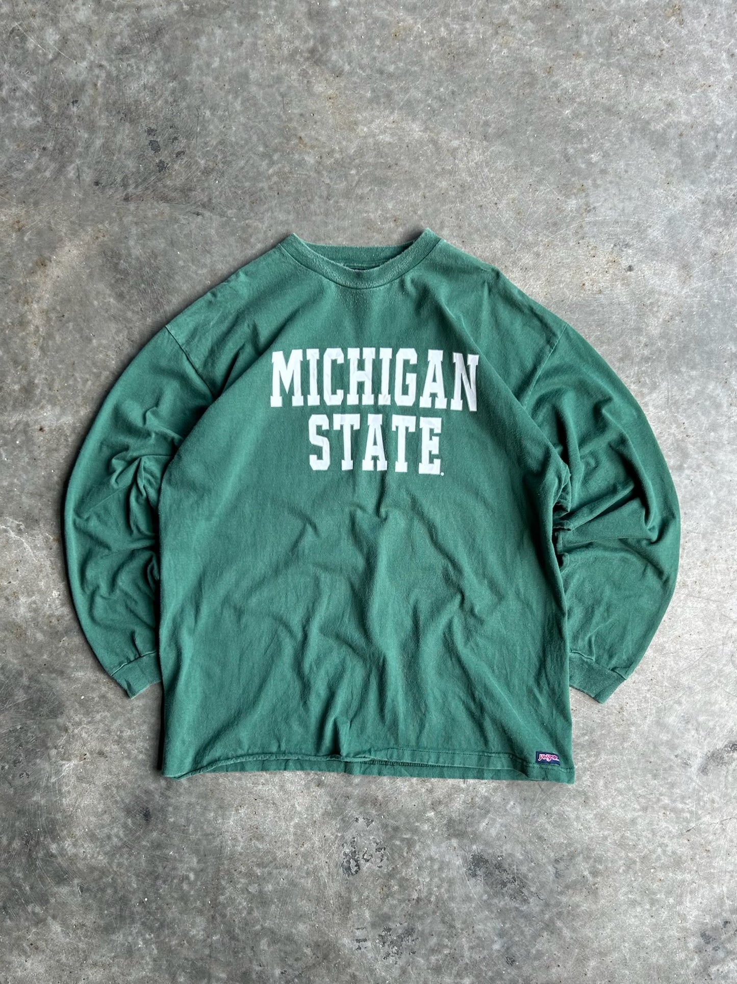 Vintage Michigan State Long Sleeve Shirt - XL