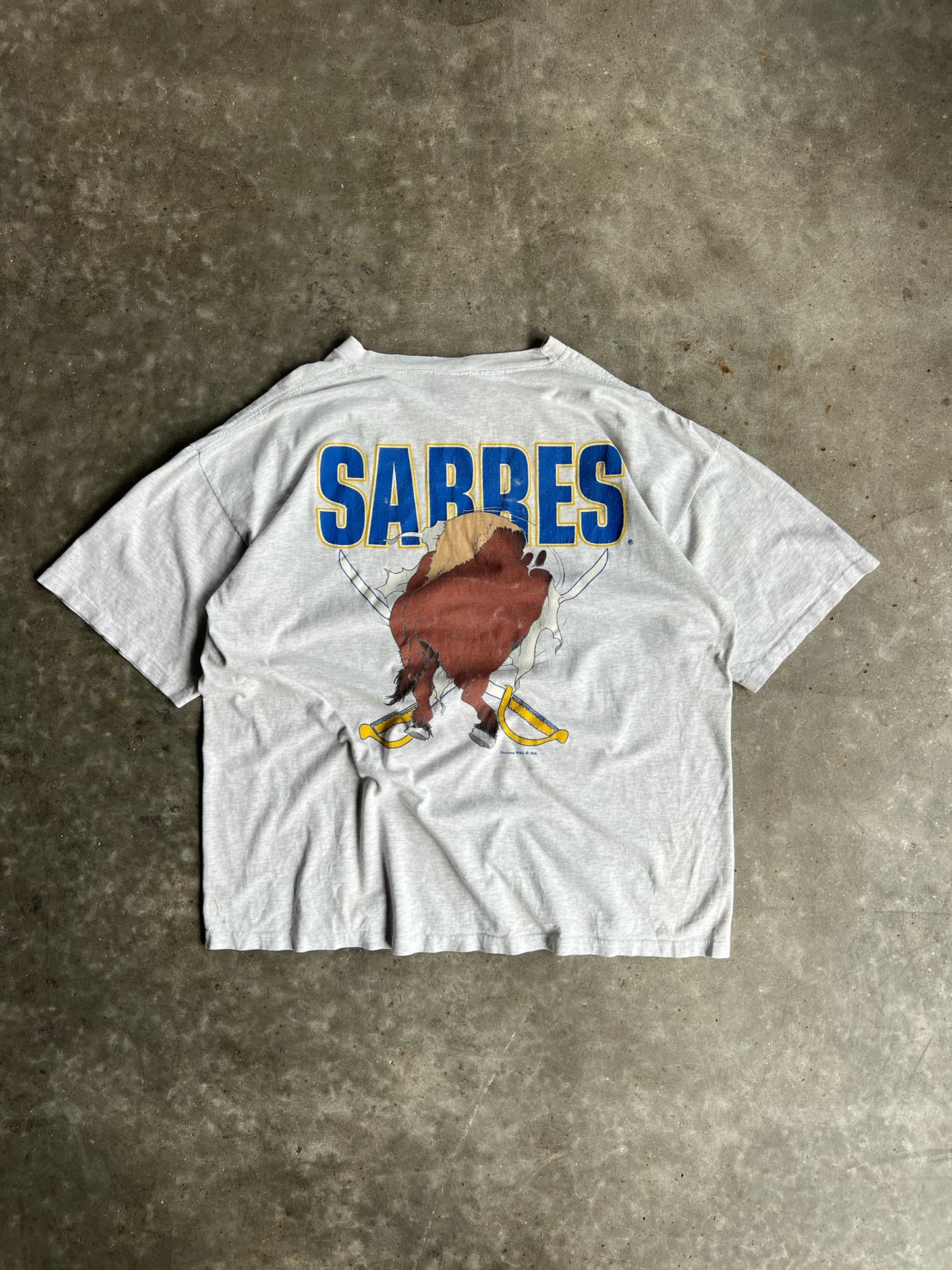 Vintage Buffalo Sabers Nutmeg Mills Shirt - XL