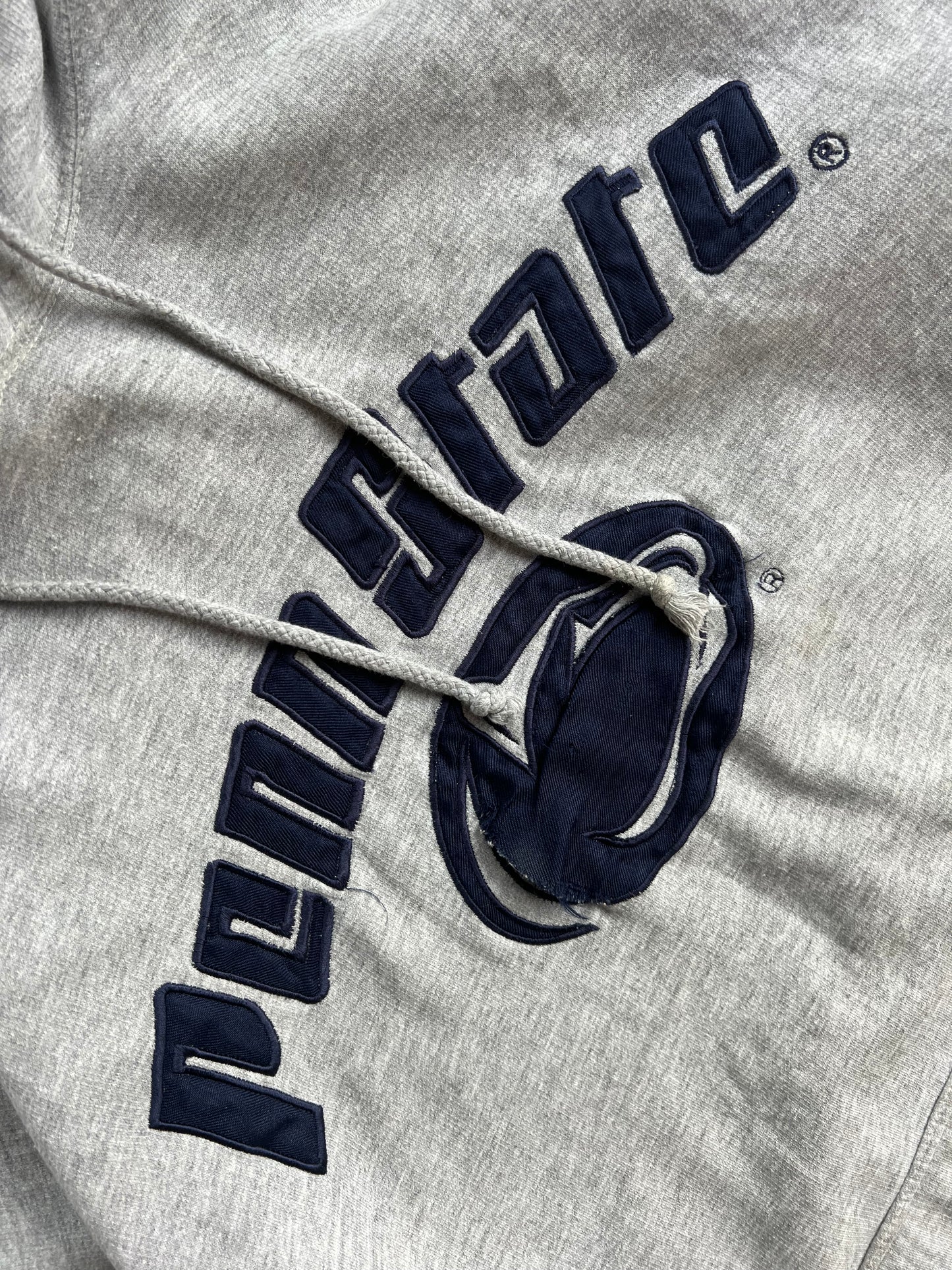 Vintage Grey Penn State Hoodie - XXL