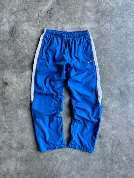 Vintage Blue Nike Athletic Dept. Track Pants - M