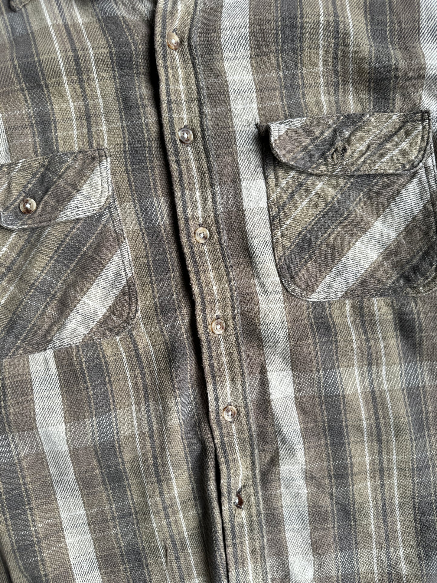 Vintage FiveBrother Plaid Flannel - XXL