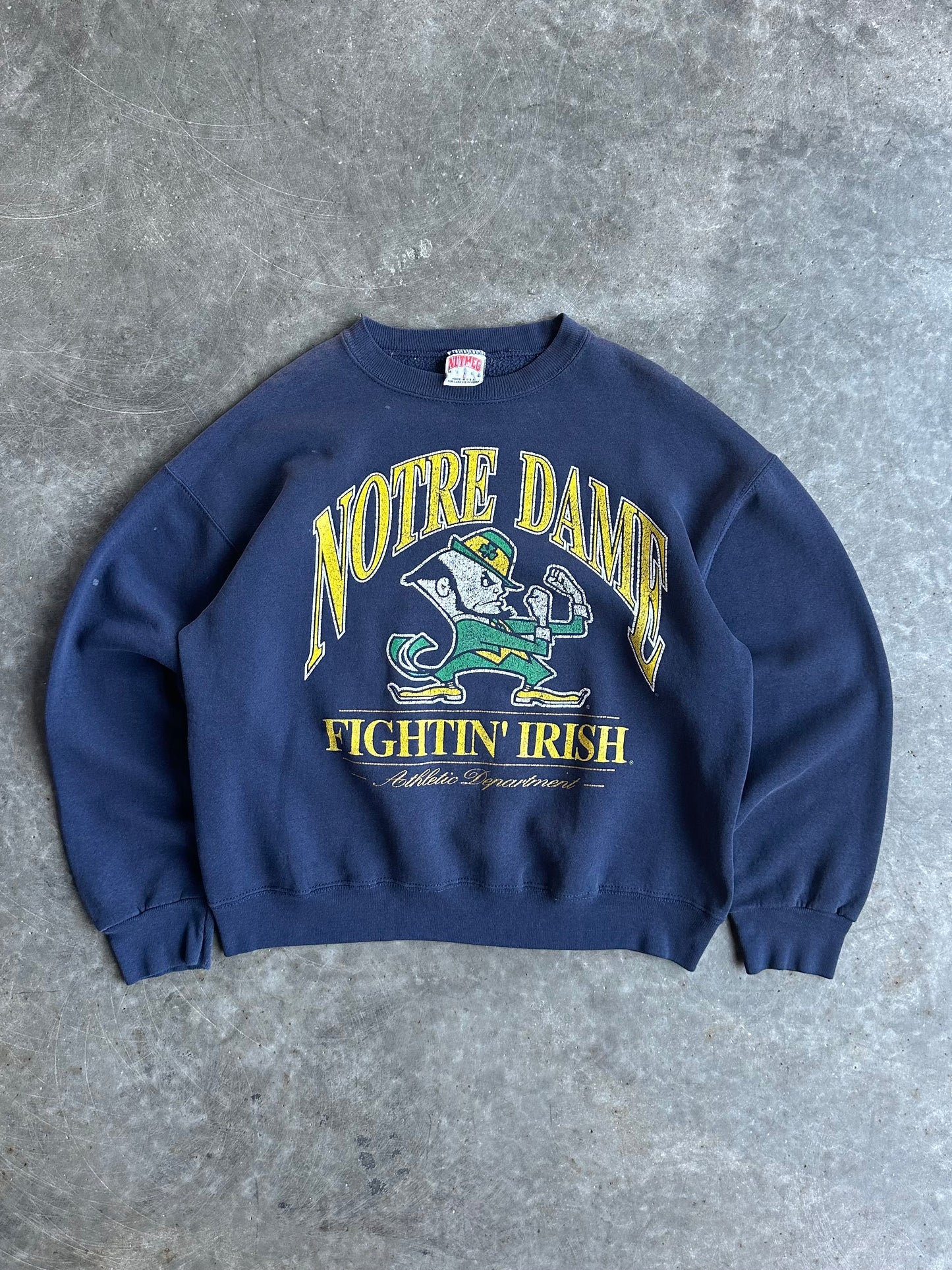 Vintage Notre Dame Crew - L