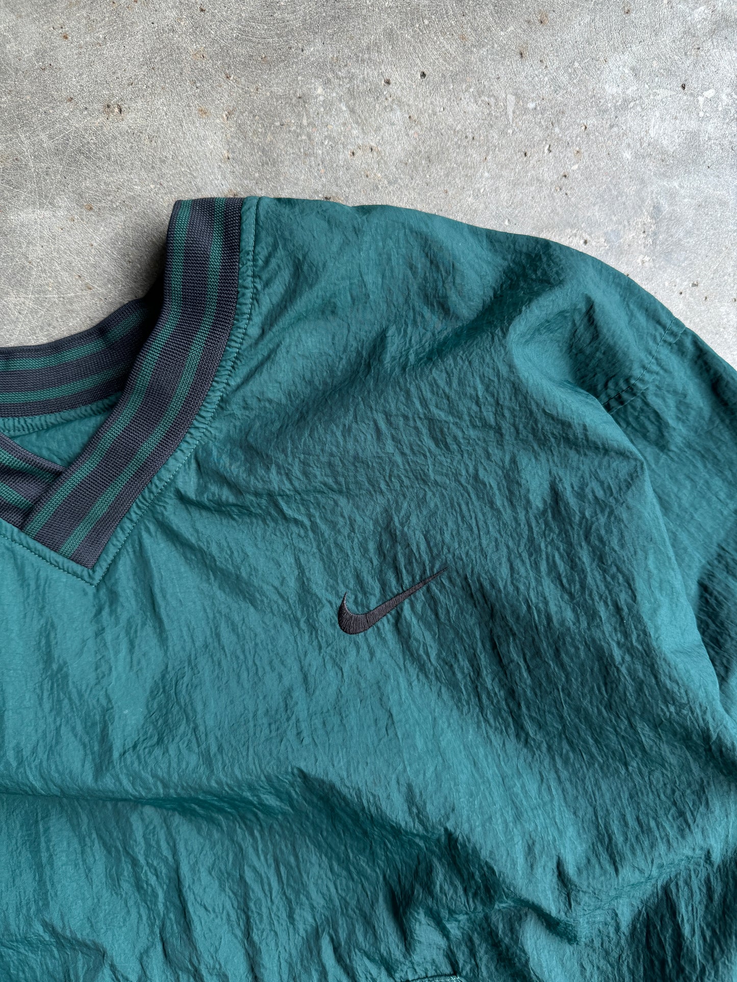 Vintage 90s Green Nike Windbreaker - XXL