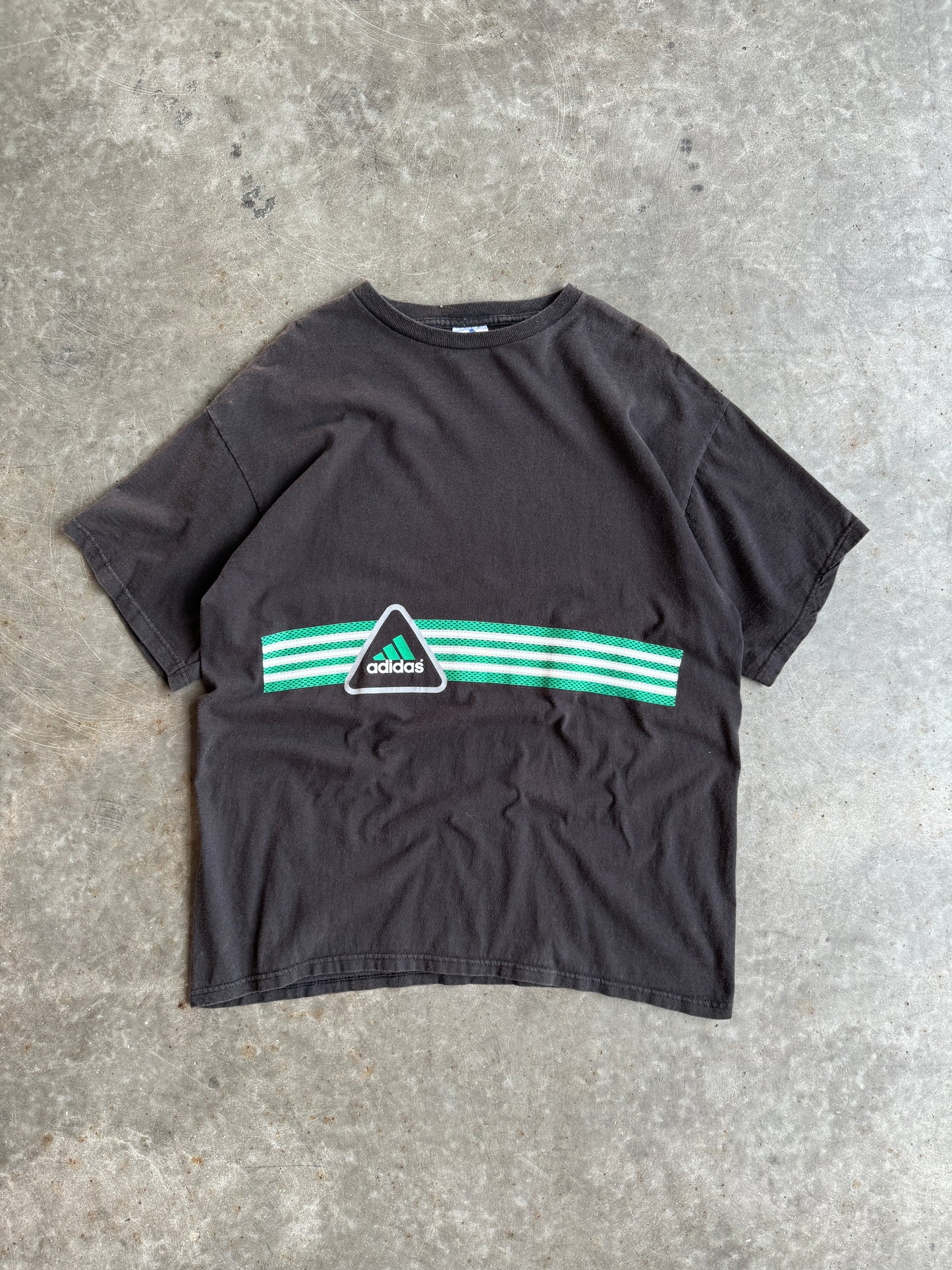 Vintage Black Adidas Shirt - L