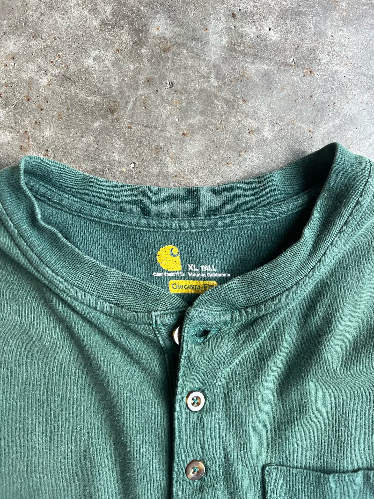 Green Cropped Edge Carhartt Shirt - XL