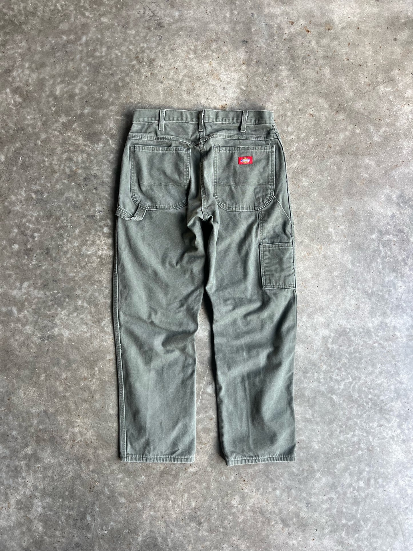 Vintage Green Dickies Carpenter Pants - 32