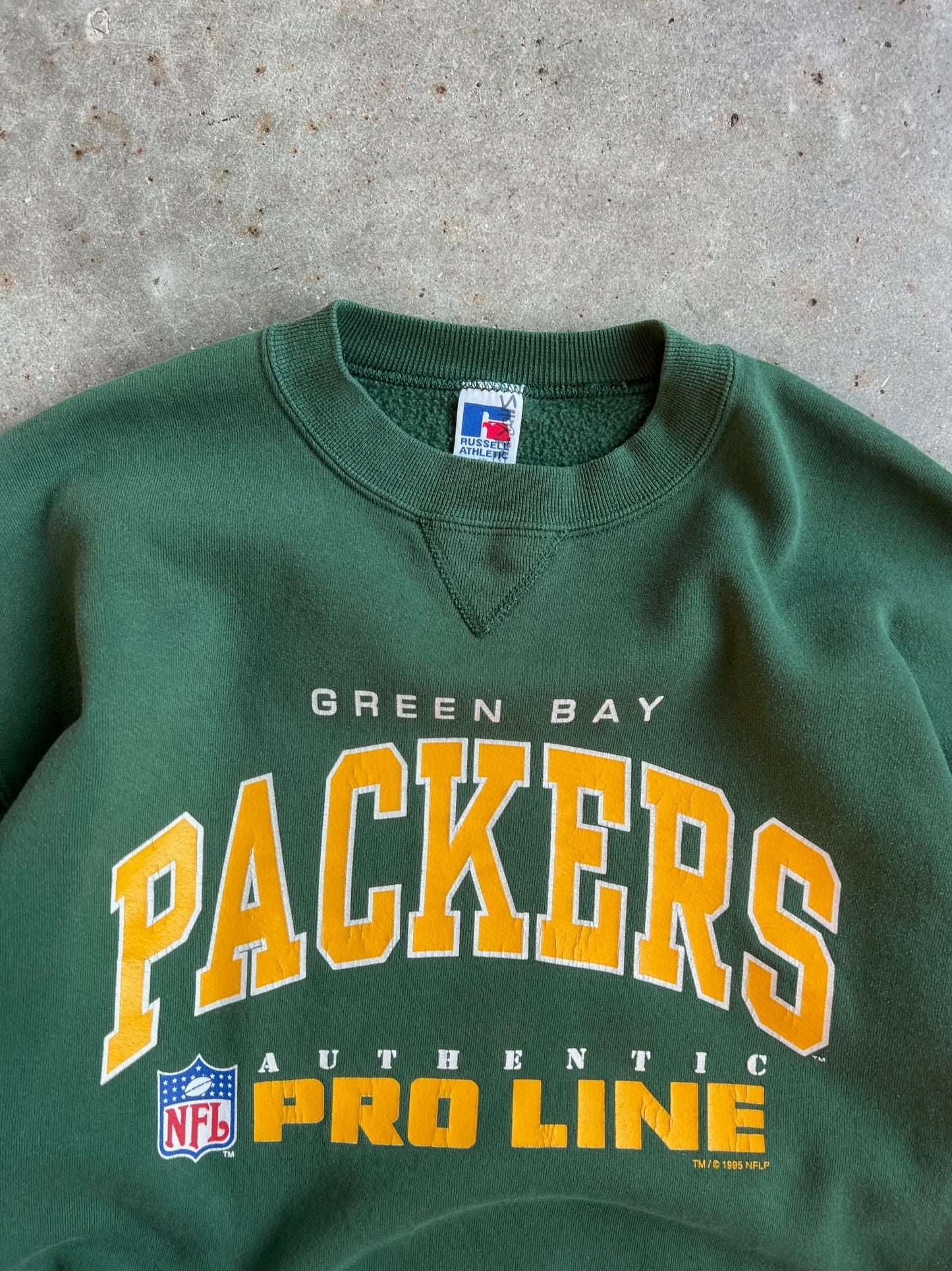 Vintage Green Bay Packers NFL Proline Crew - XL