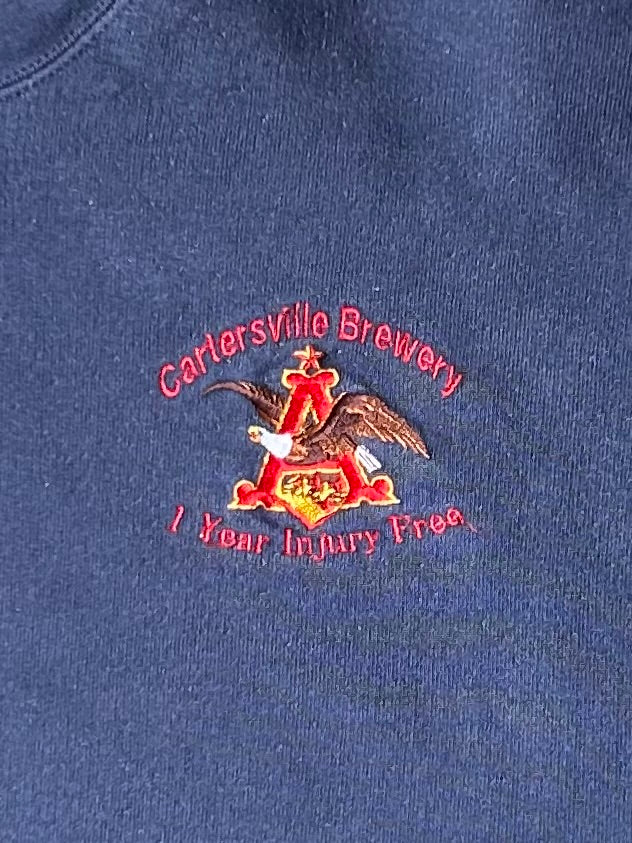 Vintage Anheuser Busch Cartersville Brewery Crew - XL