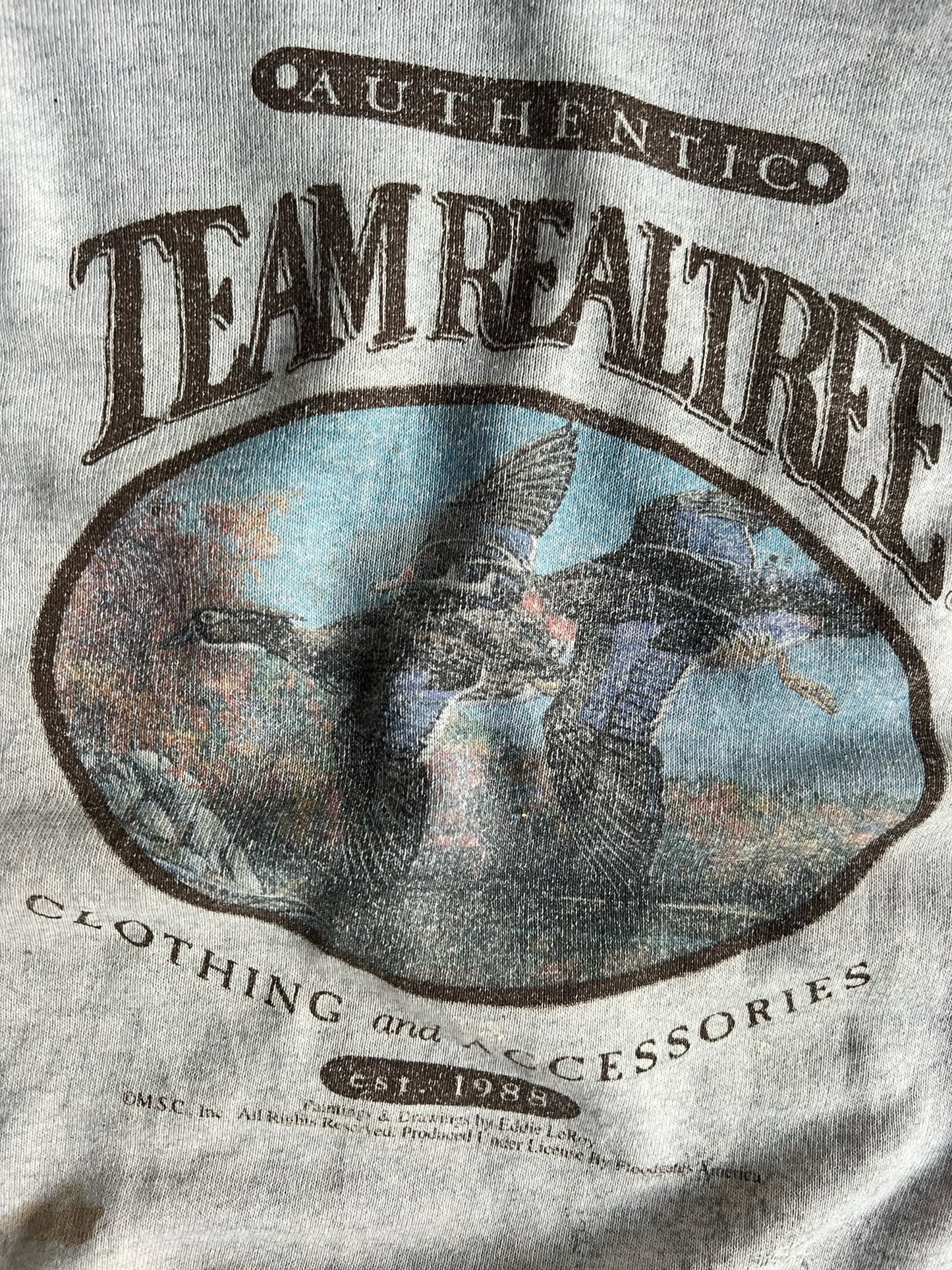 Vintage Team RealTree Crew - XXL