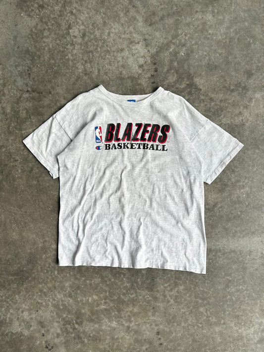 Vintage NBA Blazers Champion Tee - XXL