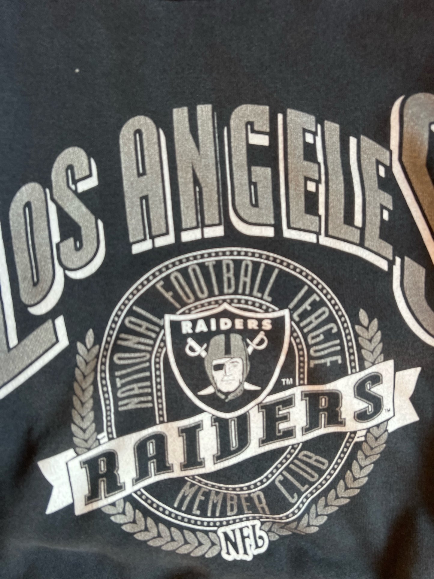 Vintage Los Angeles Raiders Crew - L