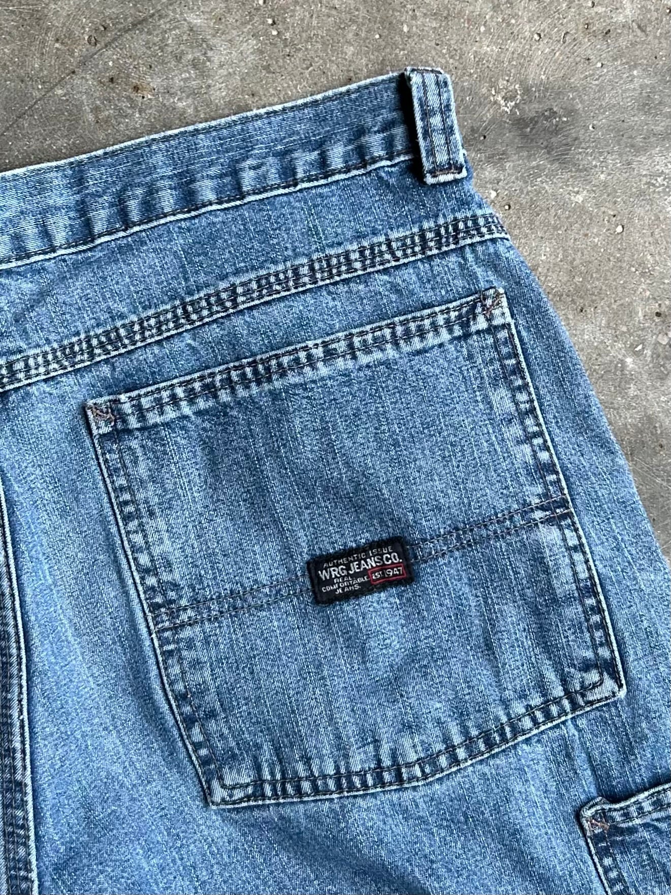 Vintage Wrangler Faded Denim Shorts - 32