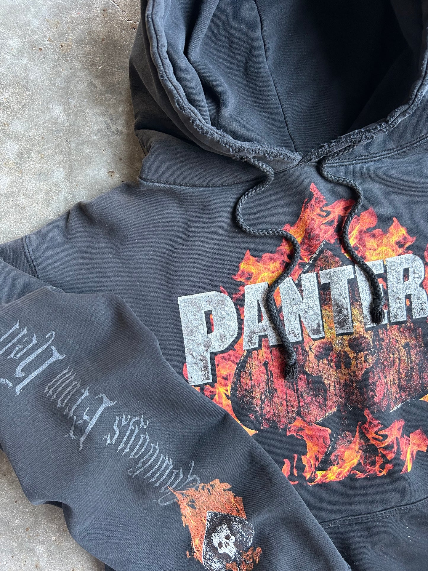 Vintage Pantera Fire Hoodie - S