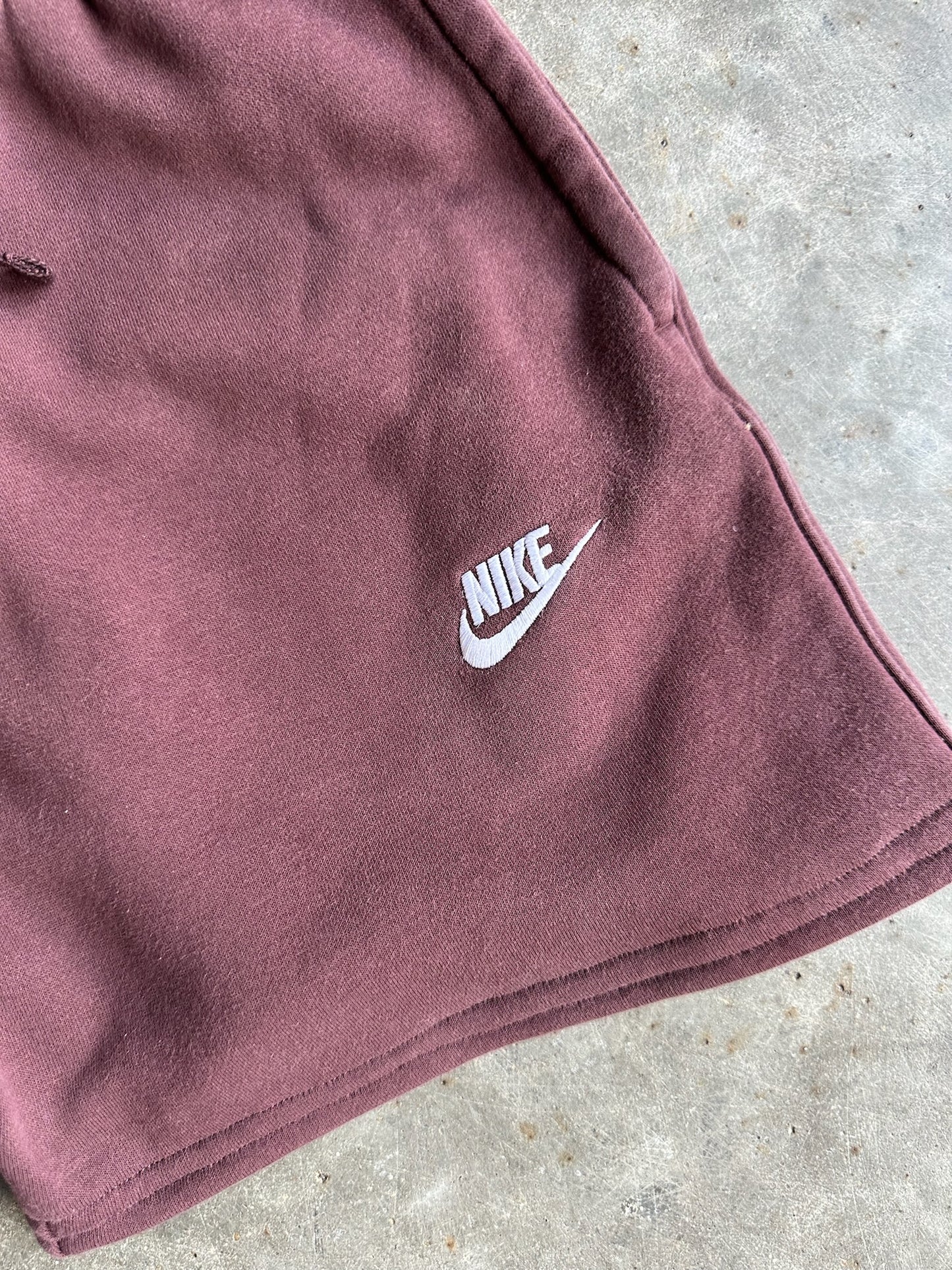 Vintage Reworked Brown Nike Shorts - S