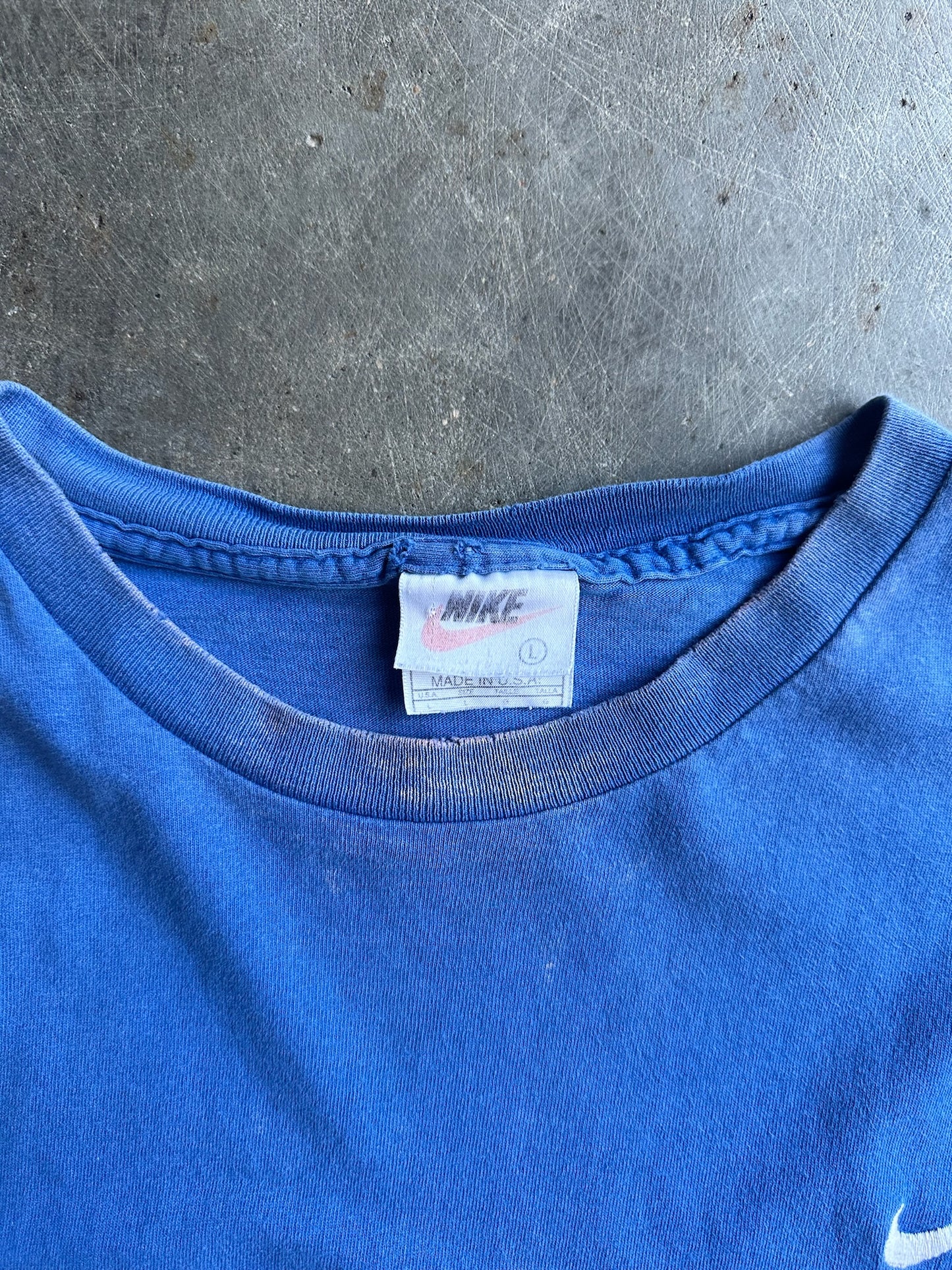 Vintage Blue Nike Shirt - L