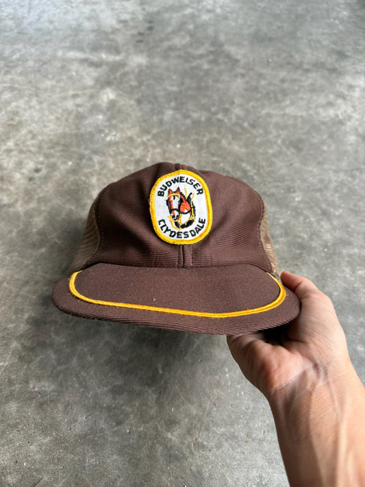 Vintage Budweiser Clydesdale Snapback Hat