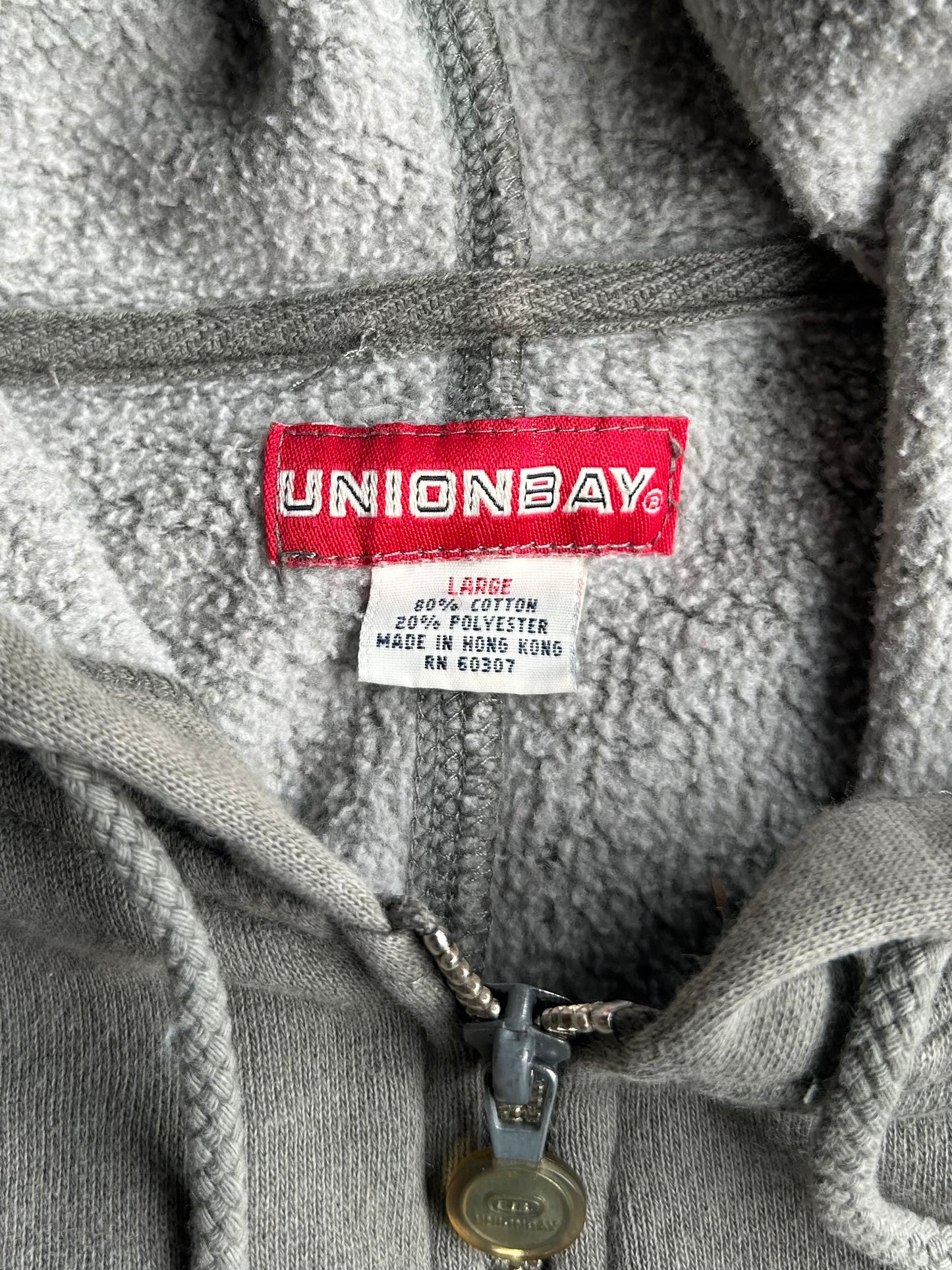 Vintage Faded Unionbay Zip Up - L