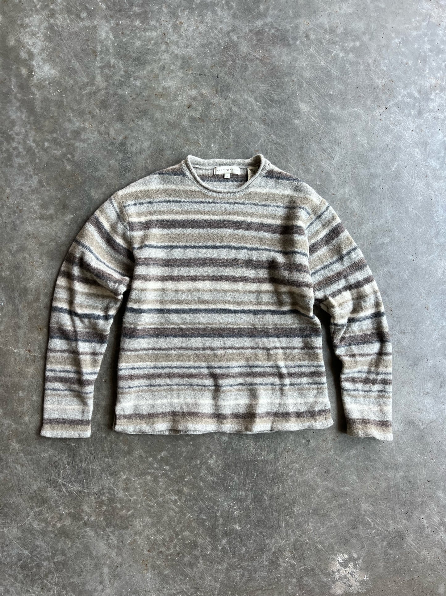 Vintage Joseph Abboud Striped Sweater - M