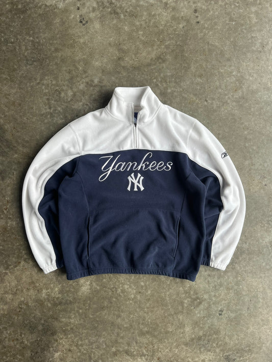 Vintage Yankees Fleece Quarter Zip - M