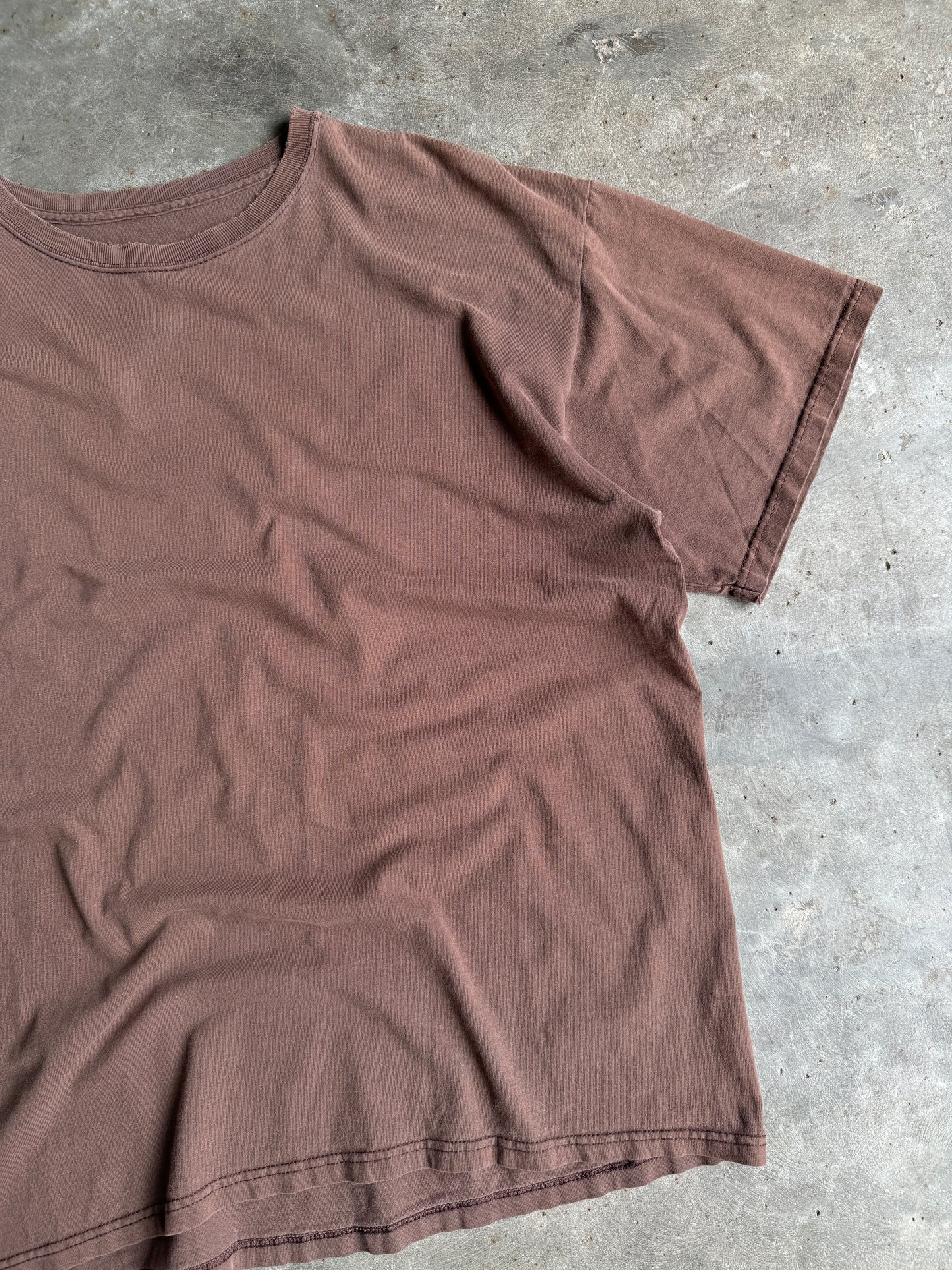 Vintage Blank Brown Shirt - XL