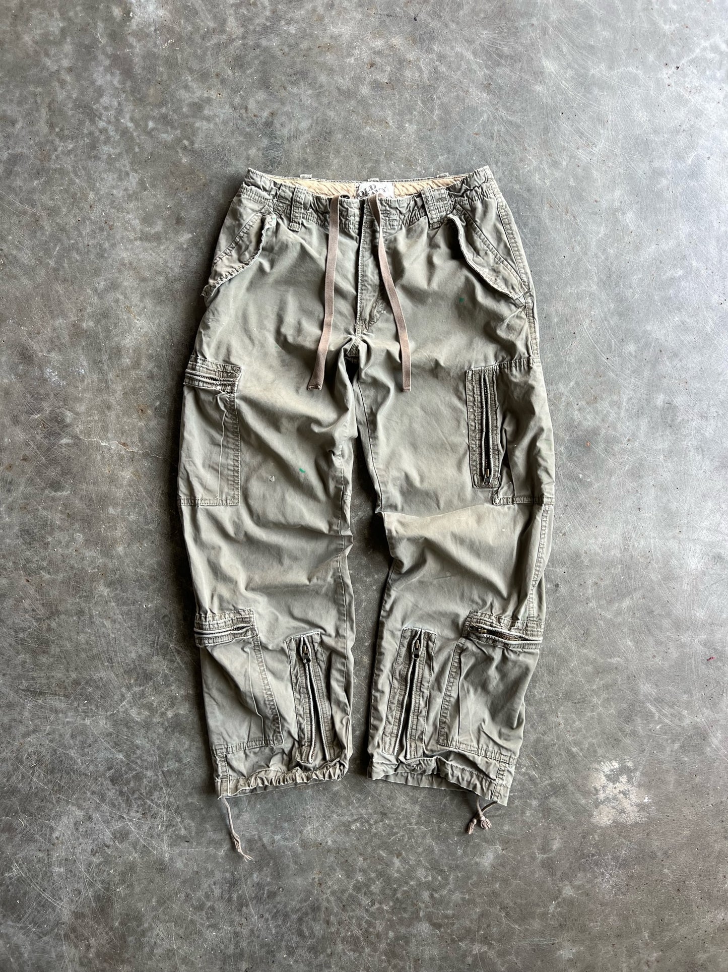 Vintage Olive Green Old Navy Cargo Pants - 29