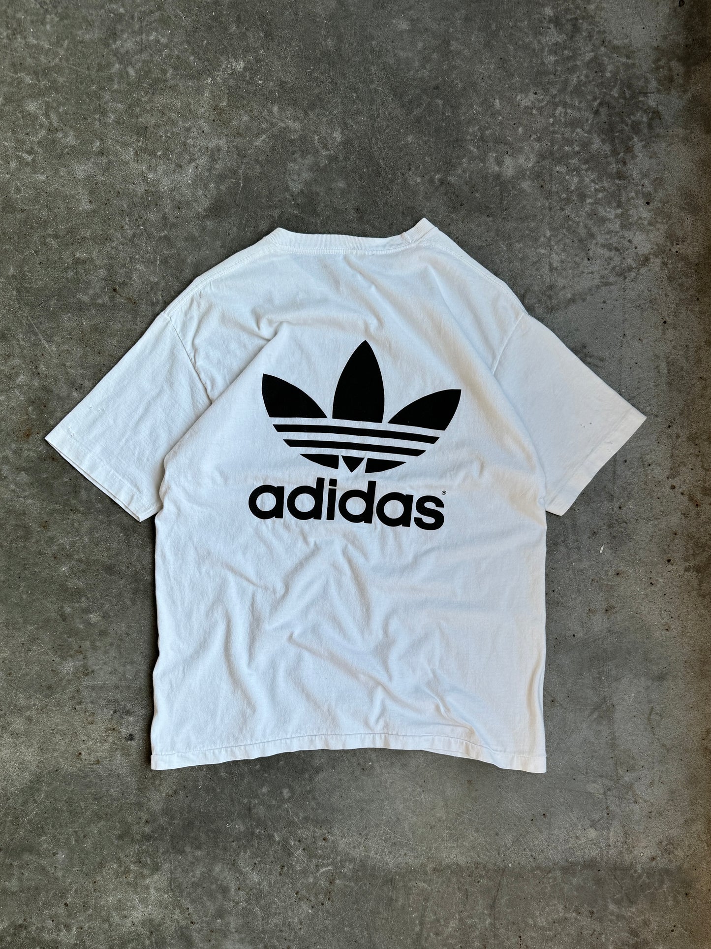 Vintage Adidas Logo Shirt - M