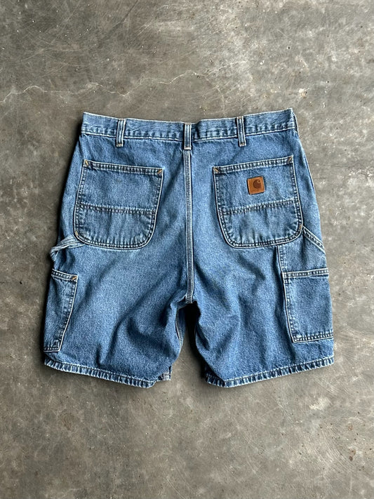 Vintage Denim Carhartt Carpenter Shorts - 34