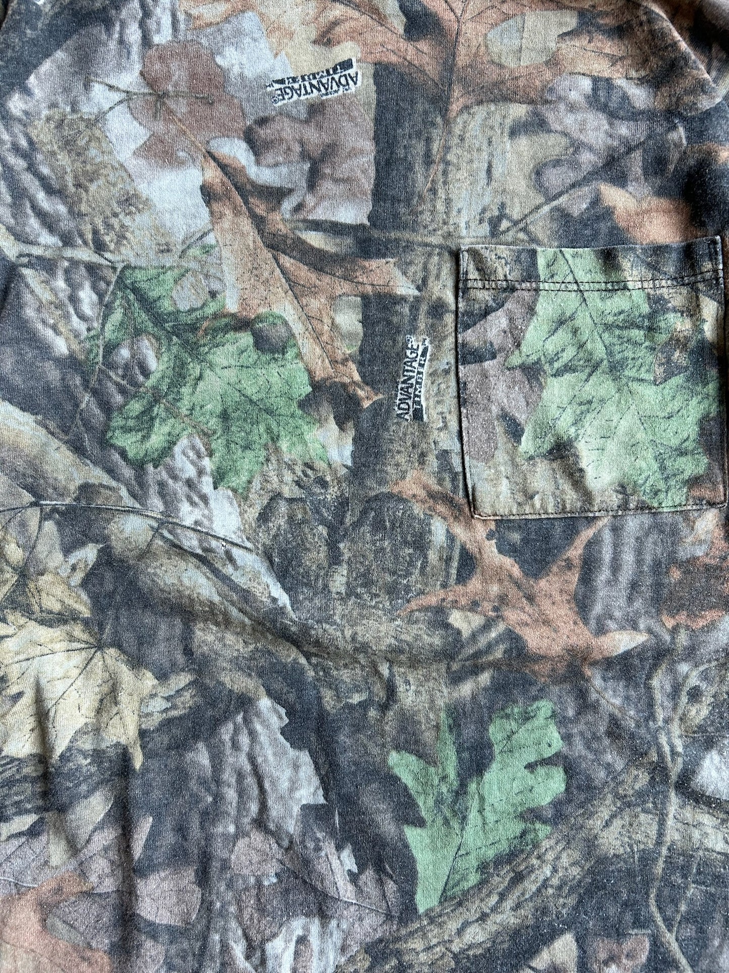 Vintage Advantage Timber Camo Long Sleeve Shirt - L